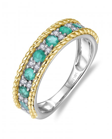 EMERALD DIAMOND BAND (TR6298)