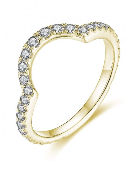 CURVED STYLE DIAMOND BAND (TR691B)