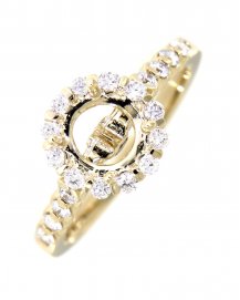 SEMI MOUNT DIAMOND ENGAGEMENT RING (TR722)