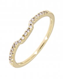 CURVED STYLE DIAMOND BAND (TR737B)