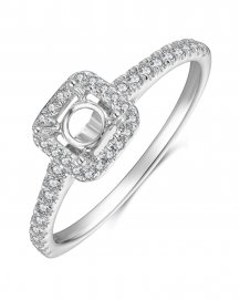SEMI MOUNT DIAMOND ENGAGEMENT RING (TR812)
