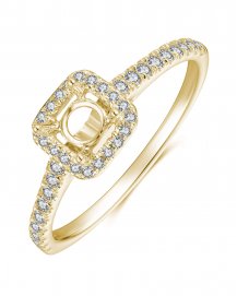 SEMI MOUNT DIAMOND ENGAGEMENT RING (TR812)