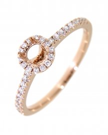 SEMI MOUNT DIAMOND ENGAGEMENT RING (TR828)