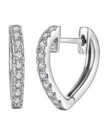 HEART STYLE DIAMOND HUGGIES (VE254B)