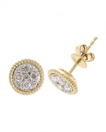 ROUND DIAMOND STUDS (VE282)