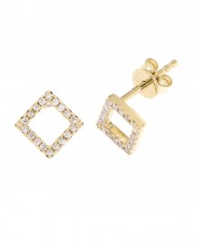 SQUARE DIAMOND STUDS (VE400)