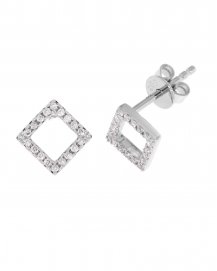 SQUARE DIAMOND STUDS (VE400)