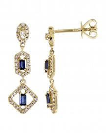 SAPPHIRE DIAMOND DANGLING (VE425)