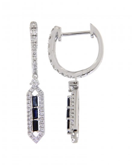 SAPPHIRE DIAMOND DANGLING (VE426)