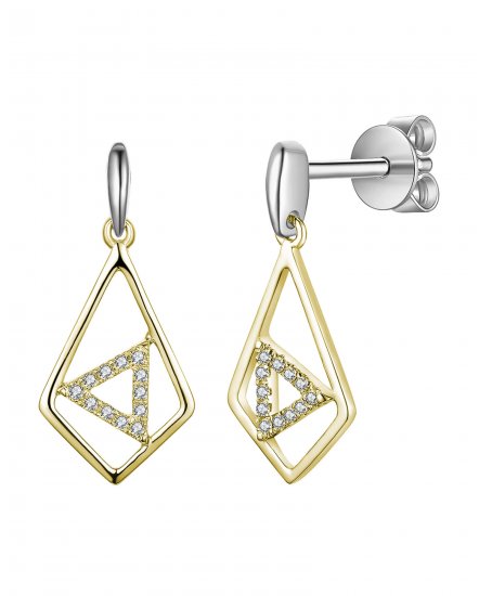 KITE SHAPE DIAMOND DANGLING  (VE434)