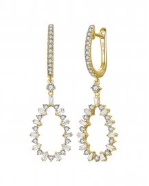 PEAR STYLE DIAMOND DANGLING (VE504)