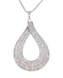 TEAR DROP DIAMOND PENDANT (VP332)