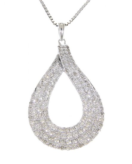 TEAR DROP DIAMOND PENDANT (VP332)