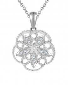FLORAL STYLE DIAMOND PENDANT (VP397)