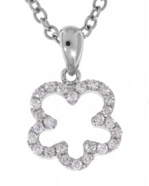 FLORAL STYLE DIAMOND PENDANT (VP414)