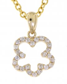 FLORAL STYLE DIAMOND PENDANT (VP414)