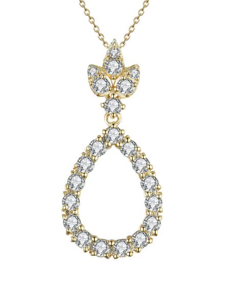 PEAR STYLE DIAMOND PENDANT (VP423)