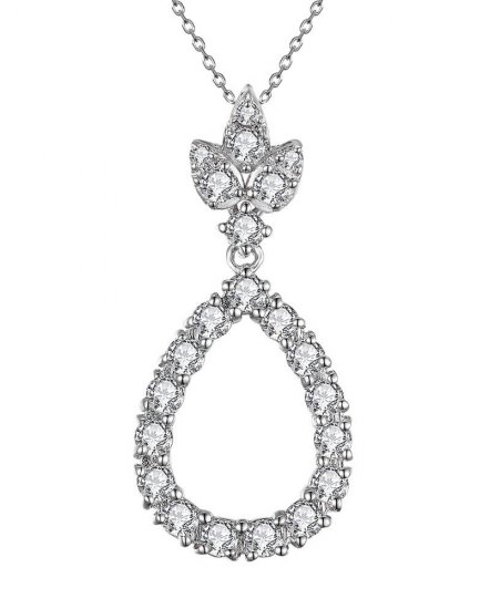 PEAR STYLE DIAMOND PENDANT (VP423)