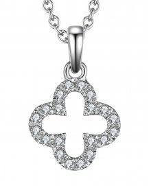 CLOVER STYLE DIAMOND PENDANT (VP432)