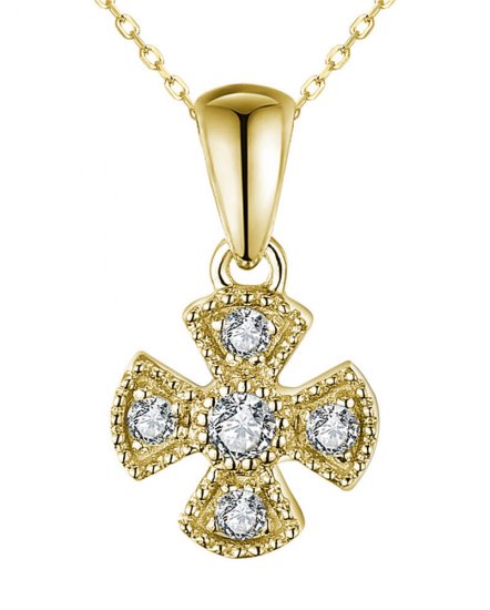 FOUR LEAF STYLE DIAMOND PENDANT (VP456)