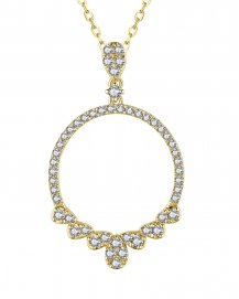 ROUND DIAMOND PENDANT (VP458)