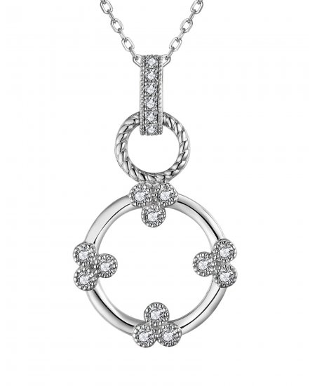 ROUND DIAMOND PENDANT (VP466)