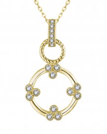 ROUND DIAMOND PENDANT (VP466)