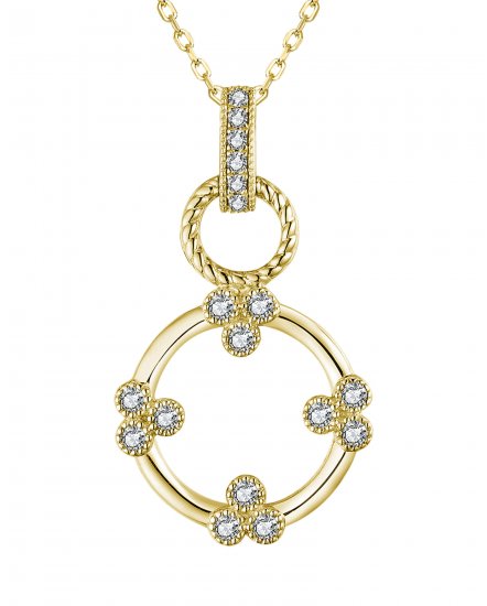 ROUND DIAMOND PENDANT (VP466)