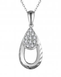 PEAR STYLE DIAMOND PENDANT (VP467)