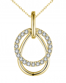 PEAR STYLE DIAMOND PENDANT (VP469)