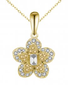 FLORAL STYLE DIAMOND PENDANT (VP470)