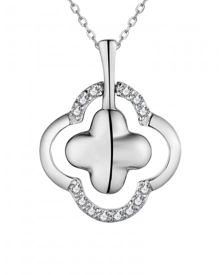 CLOVER STYLE DIAMOND PENDANT (VP472)