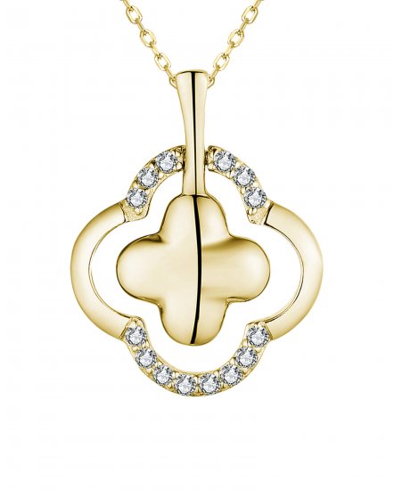CLOVER STYLE DIAMOND PENDANT (VP472)