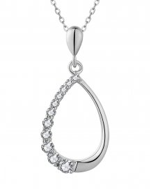 PEAR STYLE DIAMOND PENDANT (VP476)