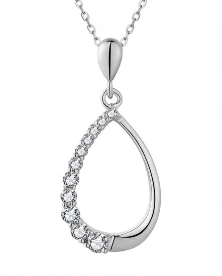 PEAR STYLE DIAMOND PENDANT (VP476)
