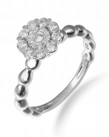 FLORAL DIAMOND RING (VR283)
