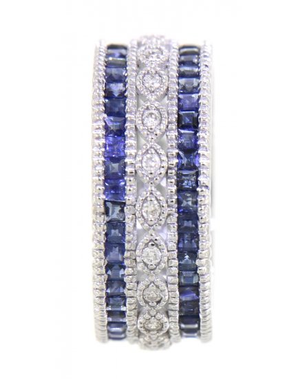 SAPPHIRE DIAMOND BAND (AR014)