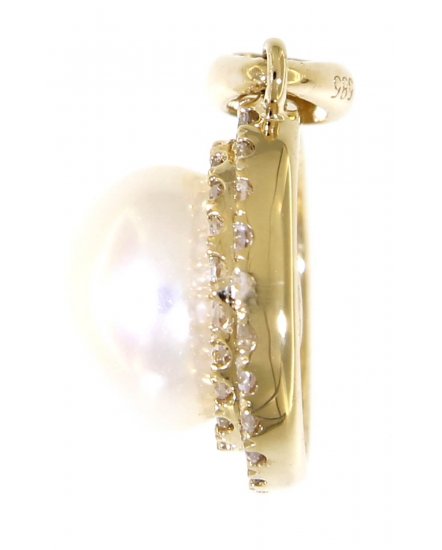 PEARL DIAMOND PENDANT (KP116)