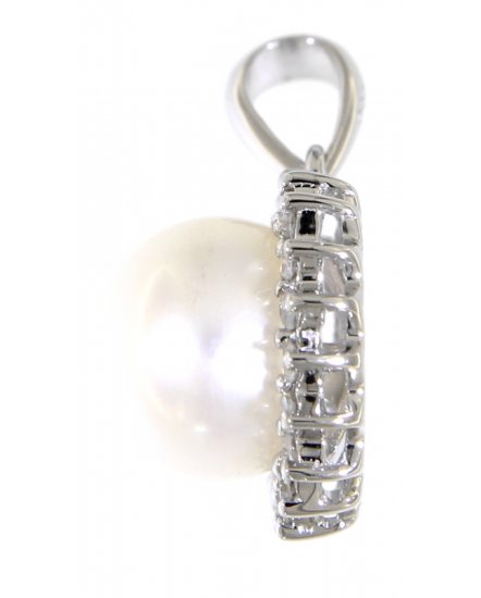 PEARL DIAMOND PENDANT (KP122)