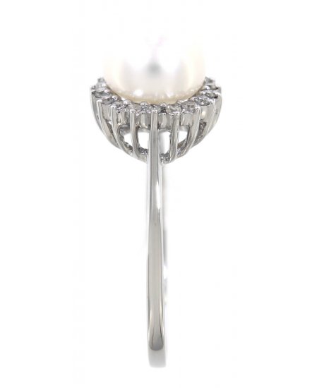 PEARL DIAMOND RING (KR122)