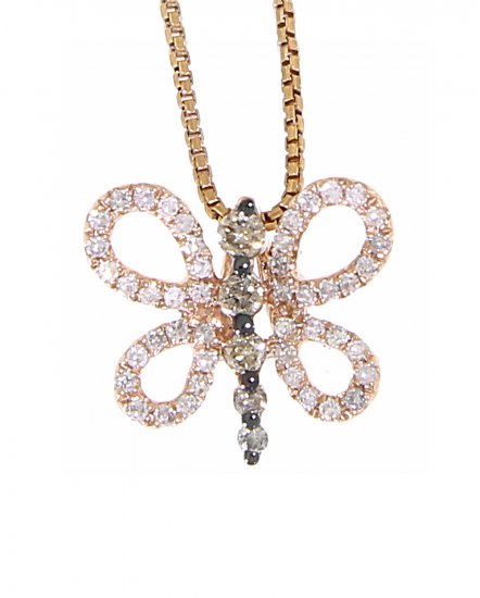 BUTTERFLY DIAMOND PENDANT (SP129)