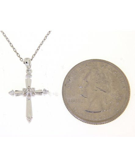 CROSS DIAMOND PENDANT (SP286)