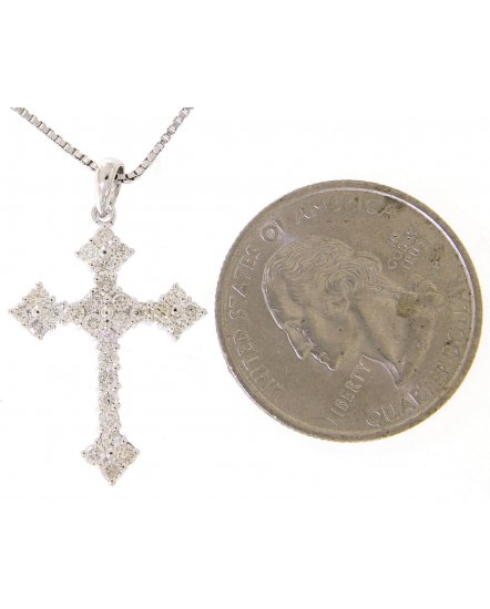 CROSS DIAMOND PENDANT (SP399)