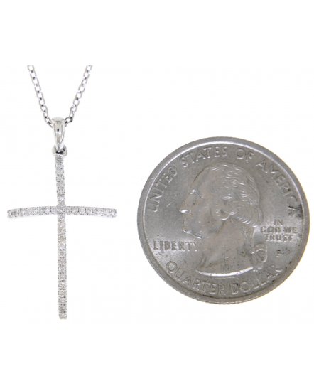 CROSS DIAMOND PENDANT (SP547)