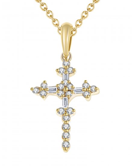 CROSS DIAMOND PENDANT (SP551)