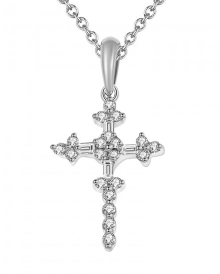 CROSS DIAMOND PENDANT (SP551)