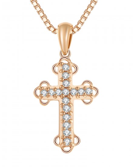 CROSS DIAMOND PENDANT (SP583)