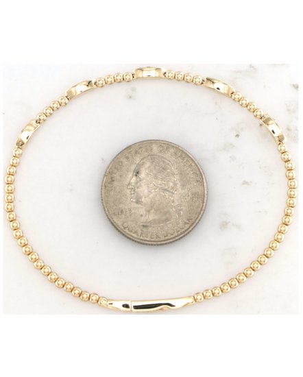 RUBY DIAMOND FLEXIBLE BANGLE BRACELET (TB1018C)