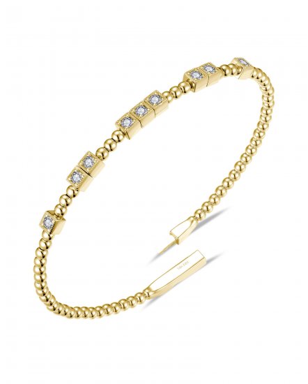 DIAMOND FLEXIBLE BANGLE BRACELET (TB1025)