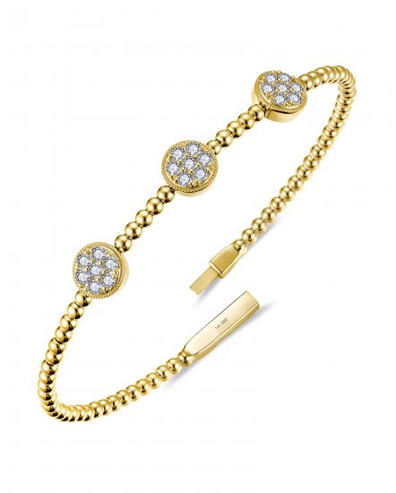 DIAMOND FLEXIBLE BANGLE BRACELET (TB1026)